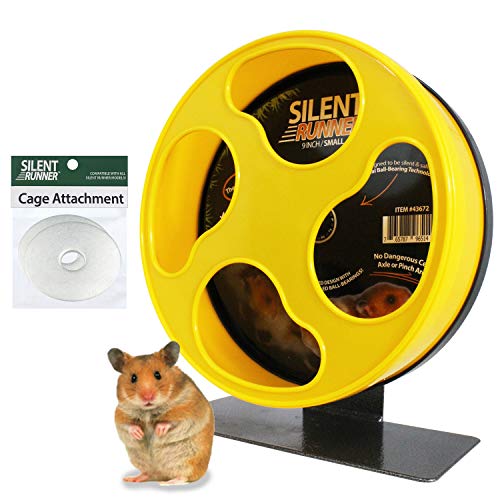 Silent Runner 9" Exercise Wheel For Hamsters